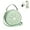 Green, variant on KKLDOGS Lemon Purse for Women Cute Fruit Shaped PU Purse Crossbody Novelty Shoulder Bag Trendy Mini Stylish Top Handle Bags