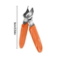 thumbnail image 2 of RKSTN Nail Clipper Wide Jaw Opening AntiSplash Slanted Nail Clipper Makeup, 2 of 4