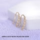 thumbnail image 2 of Qarigey 1 par de pendientes brillantes con gancho para la oreja, delicados pendientes de moda, accesorio decorativo de joyería para el trabajo diario Ropa, zapatos y accesorios Miscelánea Qarigey AP015818-01, 2 of 6