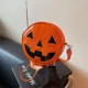 thumbnail image 4 of Nueva tendencia de moda europea y americana, creativa y divertida, con forma de calabaza de Halloween, cadena acrílica, bolso de mujer, bolso de mensajero, bolso de hombro, 4 of 5