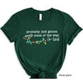thumbnail image 4 of Probably Just Gonna Jingle Some of the Way I'm Tired Christmas Shirt, Funny Holiday Graphic Tee, Festive Xmas T-Shirt for Women & Men, 4 of 7