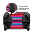 thumbnail image 2 of Yiaed Colorful Mexican Stripes Print Travel Luggage Cover Suitcase Protector Covers Elastic Luggage Anti-scratch(No luggage included）-X-Large, 2 of 7
