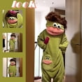 thumbnail image 4 of Grblisyd Kids Monster Onesie with Styling Comb One Monster Endless Hairstyles Ultra-Soft Fleece Child Onesie, 4 of 5