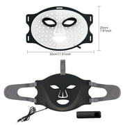 LED Face Mask Light Therapy 7 Color Infrared Blue Red Light Therapy Skin Care Facial Treatment Mask Skincare Tool