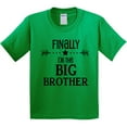 thumbnail image 3 of Inktastic Finally I'm the Big Brother Youth T-Shirt, 3 of 5