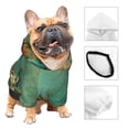 thumbnail image 3 of Gaeub Retro Birds Dog Hoodie Sweatshirts Warm Dog Clothes for Small Dogs,Puppy and Cat Costume-Medium, 3 of 7
