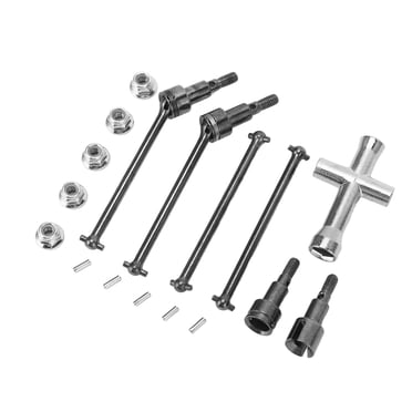 Traxxas 2656 XXL Shock Shafts - Hard Chrome Replacement Parts For RC Vehicles (2-Piece)