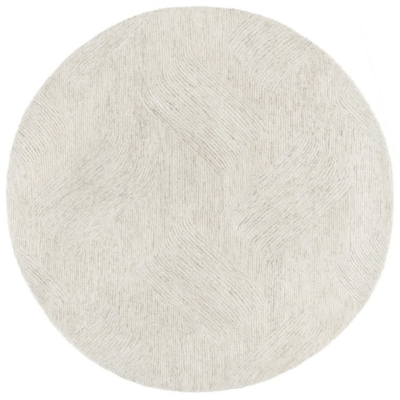 SAFAVIEH Pine Arvel Abstract Area Rug, Light Sage, 6' x 6' Round