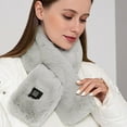 thumbnail image 3 of Neck Heat Pack Winter Heating Scarf Usb Rechargeable Safe Thicken Heat Retention Three Gear Adjustment Intelligent Wireless Cordless Heating Neck Wrap, 3 of 8