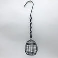 thumbnail image 4 of Bfogop Outdoor Bird Feeder Small Hanging Fat Ball Holder Feeding Tool Easy to Fill Metal Bird Suet Feeders Outdoor Bird Feeders Hanging from On Tree Fence Squirrel Proof, 4 of 9
