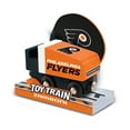 thumbnail image 5 of MasterPieces Officially Licensed NHL Philadelphia Flyers Wooden Toy Zamboni Train Engine For Kids, 5 of 6