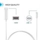 thumbnail image 2 of USB-C (3.1) to HDMI (2.0) Adapter, 1.8 m-white, 2 of 2