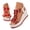 Red, variant on Wedge Platform Sandals for Women 2026 Rhinestones Butterfly Elastic Ankle Strap Casual Summer Dress Shoes
