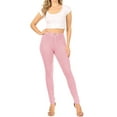 thumbnail image 4 of Women's Classic Skinny Ponte Pants Stretchy Mid-Rise Fit, 5-Pocket Design, 4 of 4