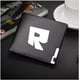 thumbnail image 4 of Roblox-cartera de piel sintética con estampado de mundo Virtual para hombre, billetera corta de piel sintética con diseño de Anime periférico, bolso de almacenamiento para cambio de tarjeta, 4 of 4