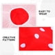 thumbnail image 4 of KAKOWELY gorros de hongo para niños: gorro extragrande de gnomo kawaii para cosplay, de tela suave, diseño rojo y blanco, para disfraces de Halloween y fiestas de disfraces., 4 of 5