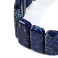 thumbnail image 4 of Natural Imperial Jasper Beads Strands Dyed Rectangle Dark Blue 20.5x10.5x6mm Hole: 1.1mm about 20pcs/strand 8.07 inch(20.5cm), 4 of 5