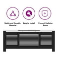 thumbnail image 3 of vidaXL Radiator Cover Radiator Guard for Home Office Heater Cabinet Cover MDF, 3 of 8