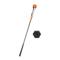 thumbnail image 2 of Colaxi Golf Swing Training Aid Practical Practice Club Warm up Stick for Rhythm Distance Strength Flexibility Golf Equipment Orange, 2 of 8