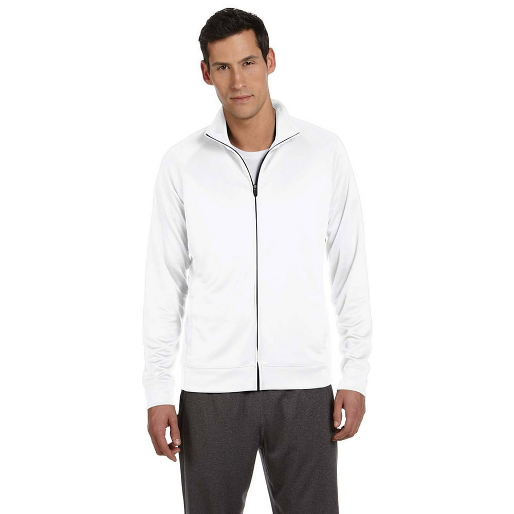 All Sport M4009 Men's Lightweight Jacket White XLarge Walmart