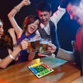 thumbnail image 4 of 【Curated Selection】Shut The Box Dice Game 1 4 Players 10 Numbers Wooden Dice Game Traditional Bar Table Mat Game Enhances Math And Decision Making Skills For K Ids And Adults, Beige, By Shiogb, 4 of 5