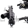 thumbnail image 2 of 11060-4BB1A Car Engine Radiator Thermostat Housing for Sentra Rogue Sport 1.8L 2.0L 2017-2022 11060-4BB0A, 2 of 4
