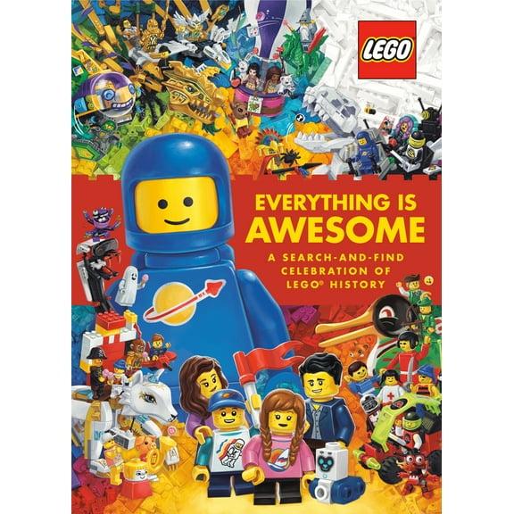 Pre-Owned Everything Is Awesome: A Search-And-Find Celebration of Lego History (Lego) (Hardcover) 0593430255 9780593430255
