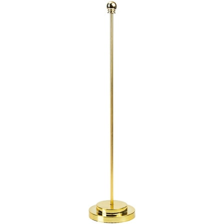 Pawsdot Flag Stand Flagpole Golden Iron 1Set