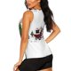 thumbnail image 3 of Fotbe Vintage Buffalo Plaid Christmas Camper Blusas Sin Mangas para Mujer – Estilo Casual, Corte Suelto, Slim-Fit, Cuello Redondo Deportivo, Tops de Verano para Gimnasio y Yoga-X-Large, 3 of 7