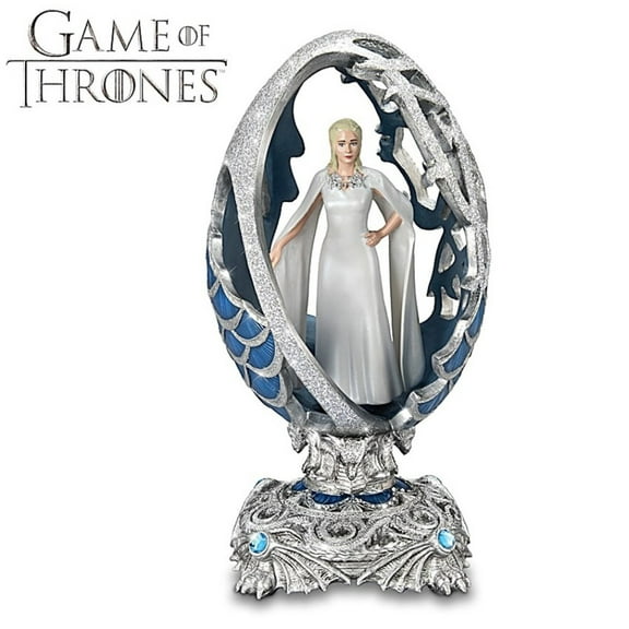 The Bradford Exchange Game Of Thrones Mother Of Dragons Issue #1 Daenerys Targaryen Dragon Egg Sculpture Collection 7-inches