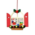 thumbnail image 1 of ULBR 10-0570 Christian Ulbricht Ornament - Window with Santa, 1 of 2
