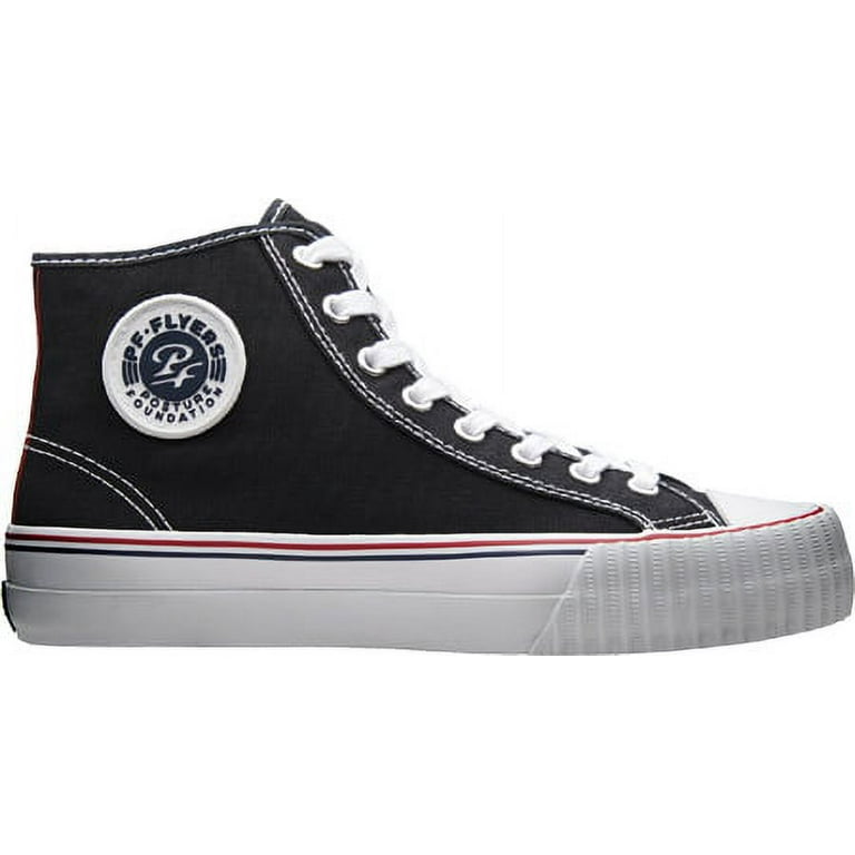 New Balance PF Flyers Unisex Center Hi Shoes Black with White Walmart