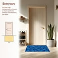 thumbnail image 3 of ODIKA 5'x7' Machine Washable Non-Slip Area Rug, Wilderness Oasis Verdant High Traffic Rug, Blue, 295292, 3 of 7