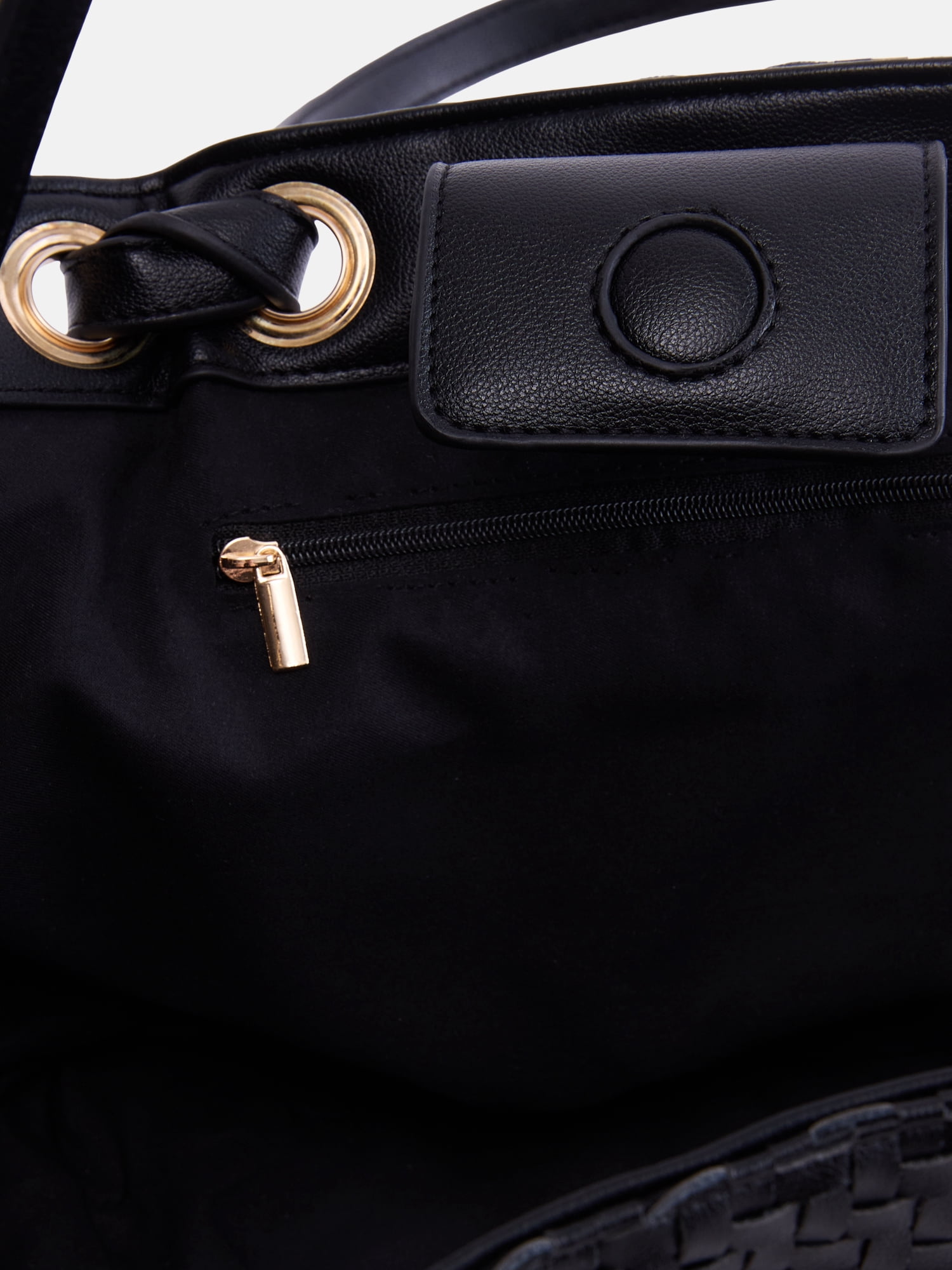 Scenario Women's Mini Clam Tote, Black