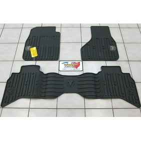 Floor Mats For 2012 2016 Dodge Ram 1500 Crew Cab Unique Black Tpe