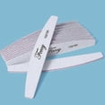 thumbnail image 3 of 10 Pcs Double Sided Nail Files Professional Watermelon Half Moon Sanding Tools for Manicure 80 Grit, 3 of 5