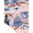 thumbnail image 5 of Blusas sin mangas con volantes para mujer Blusa floral de verano con cuello levantado y volantes Rosa S, 5 of 5