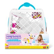 Pets Alive Mommy Bunny & Baby Surprise by ZURU - Interactive Electronic Pet Playset for Kids Ages 3+