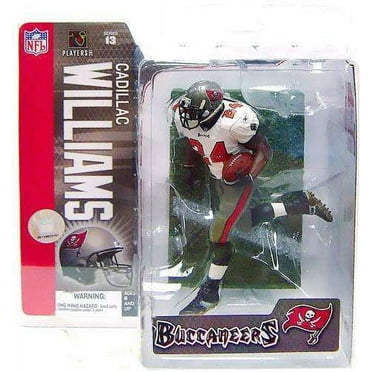 McFarlane NFL Sports Picks Football Series 13 Cadillac Williams Action Figure (White Jersey)