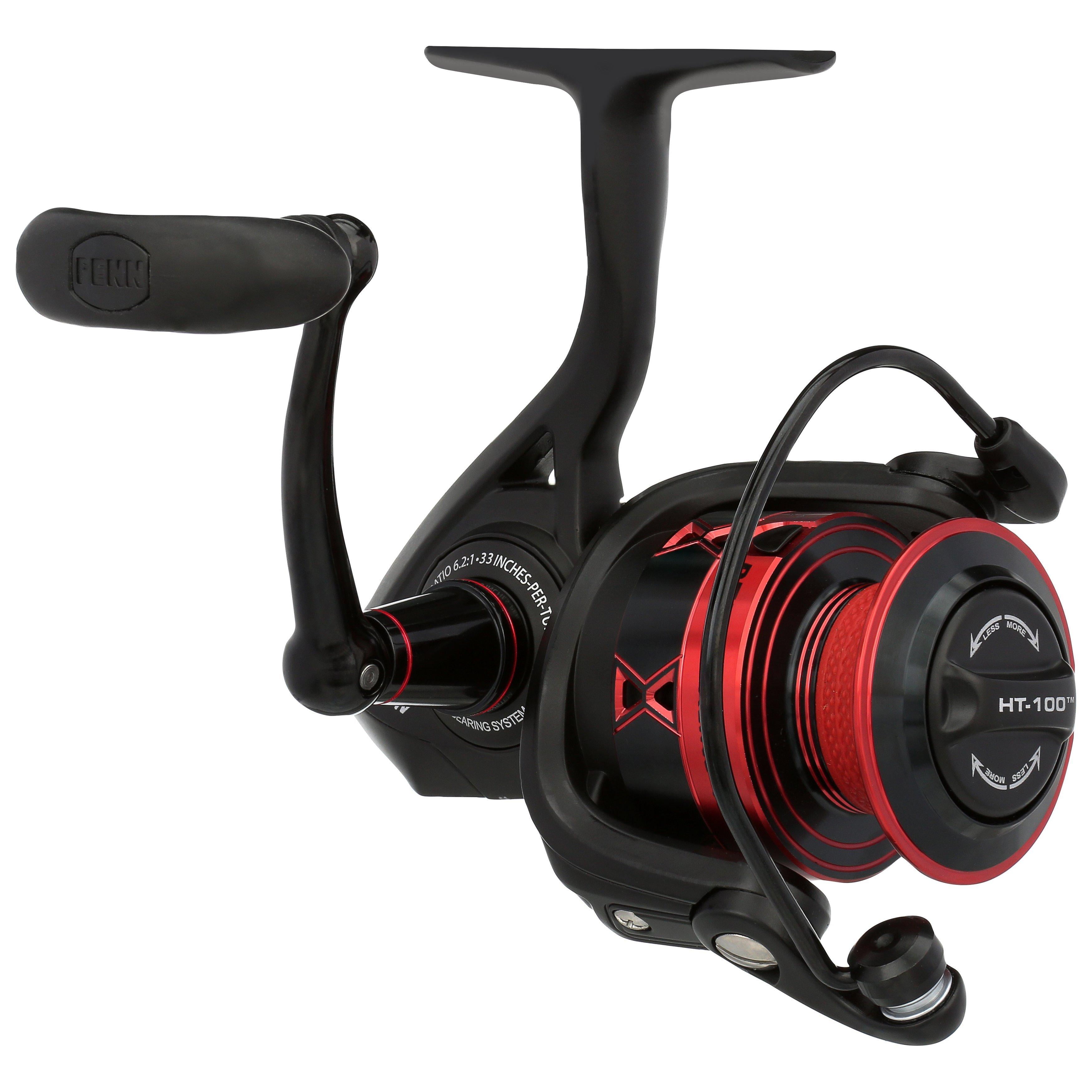 (2 pack) PENN Fierce IV 2500 Spinning Fishing Reel, Full Metal Body, HT-100 Carbon Fiber Drag System