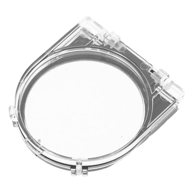 ColoMX Protector de botón pulsador para ordenador, cubierta de plástico transparente para botón de encendido, protector para PC, ascensor, lavadora y lavavajillas.