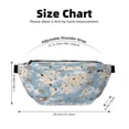 thumbnail image 3 of Naloa Animals Travel World Map Print Running Belts for Men Women,Running Fanny Pack with 2-Zipper Pockets,Waterproof Waist Pack for Travel Hiking Running Outdoor Sports, 3 of 8