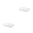 thumbnail image 1 of Transemion 1/2/3/5 Conteneurs de Stockage pour Réfrigérateur pour Viande Froide - Boîte de Rangement Grand et Durable Conteneur de Viande Froide 2 Pcs, 1 of 6