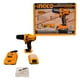 thumbnail image 1 of TALADRO ATORNILLADOR INALAMBRICO 20V 3/8 VEL S/CARGA 0-400/0-1500RPM C/BATERIA C/CARGADOR INGCO, 1 of 4