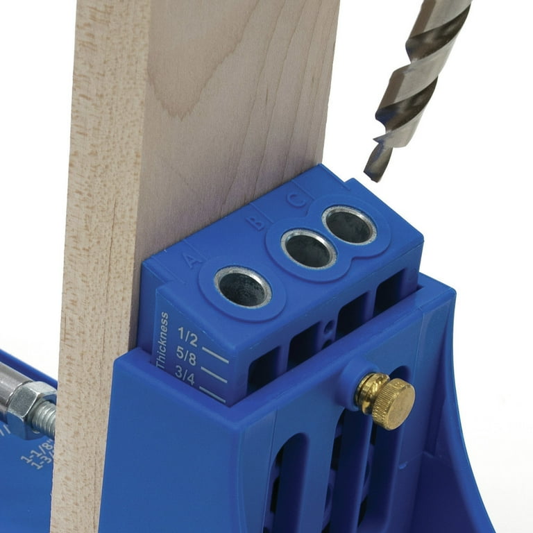 Kreg K4 Pocket Hole Jig Woodworking System - Drilling Screw