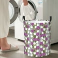 thumbnail image 6 of Uemuo Rose Flowers Pattern Circular Laundry Hamper Basket with handles,Collapsible laundry basket,Large capacity laundry hamper,Laundry Organizer-Medium, 6 of 8