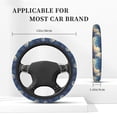 thumbnail image 3 of Balery Western Desert Cloud Cowboy Fundas elásticas antideslizantes para volante, funda protectora universal para hombre y mujer, 15 pulgadas, accesorios para coche., 3 of 6