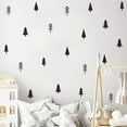 thumbnail image 4 of Toystoory 1 Juego de calcomanías de pared de árbol de pino de bosque bonito decoración de arte de pintura Natural pegatinas de vinilo de Decoración del hogar, 4 of 6