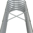 thumbnail image 5 of vidaXL Garden Raised Bed Powder-coated Steel 130.7"x15.7"x26.8" Anthracite, 5 of 5