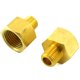 thumbnail image 1 of Sdtc Tech Paquete De 2 Accesorios De Tubería De Latón De 1/4" Npt Macho A 1/2" Npt Hembra Adaptador Reductor, 1 of 1